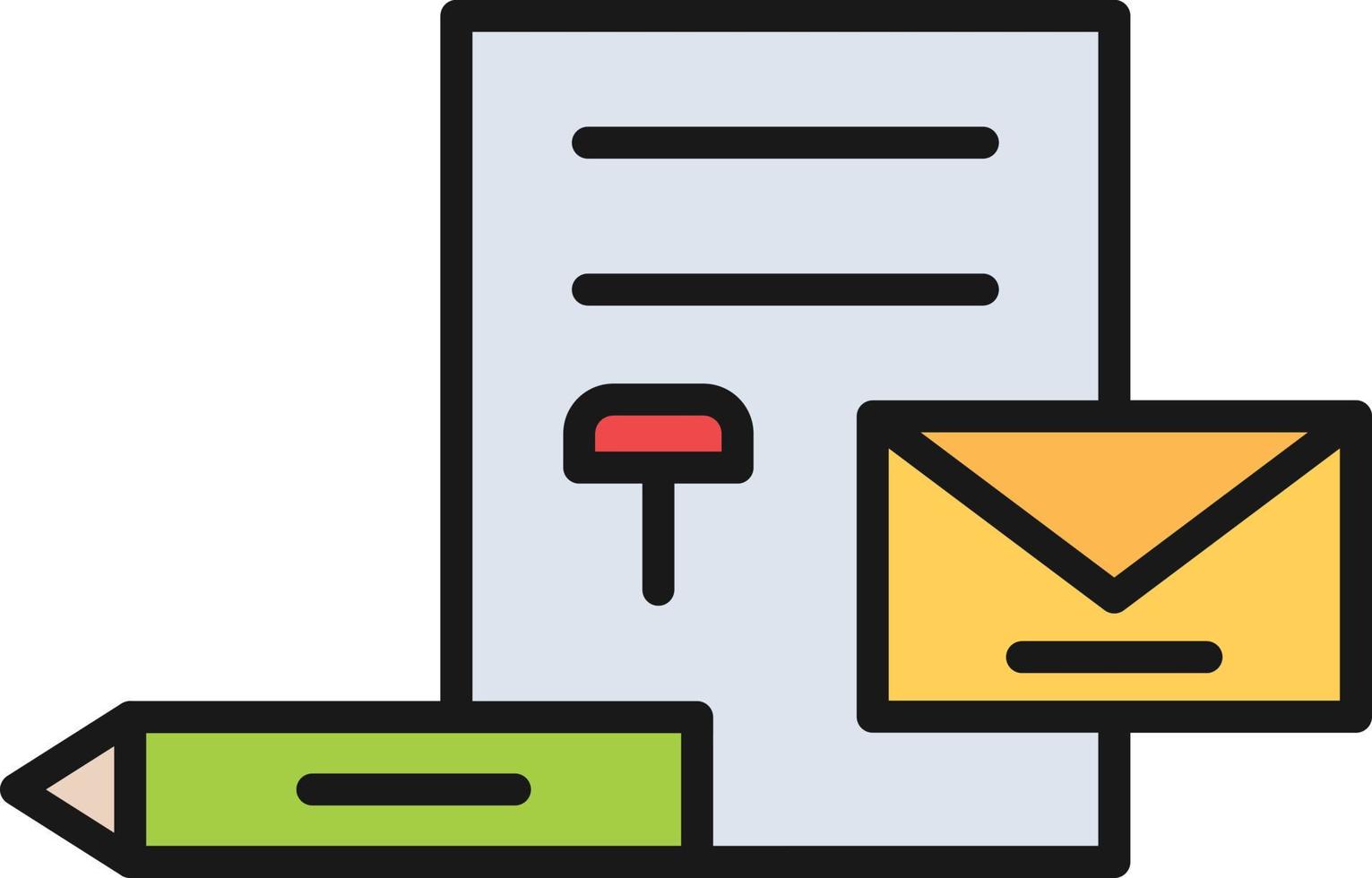 Branding Line Filled vector