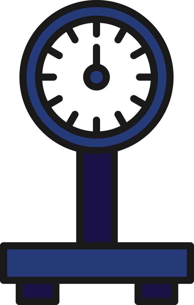 Weight Line Filled vector