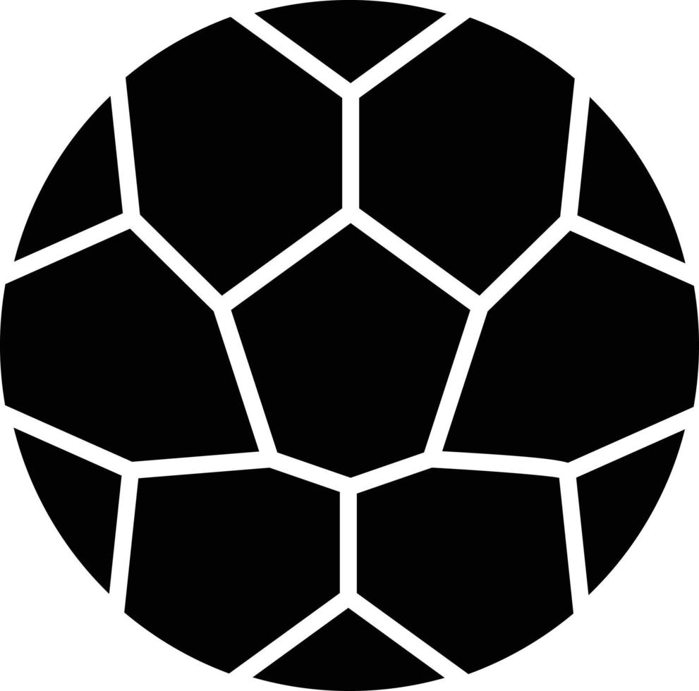 Ball Glyph Icon vector