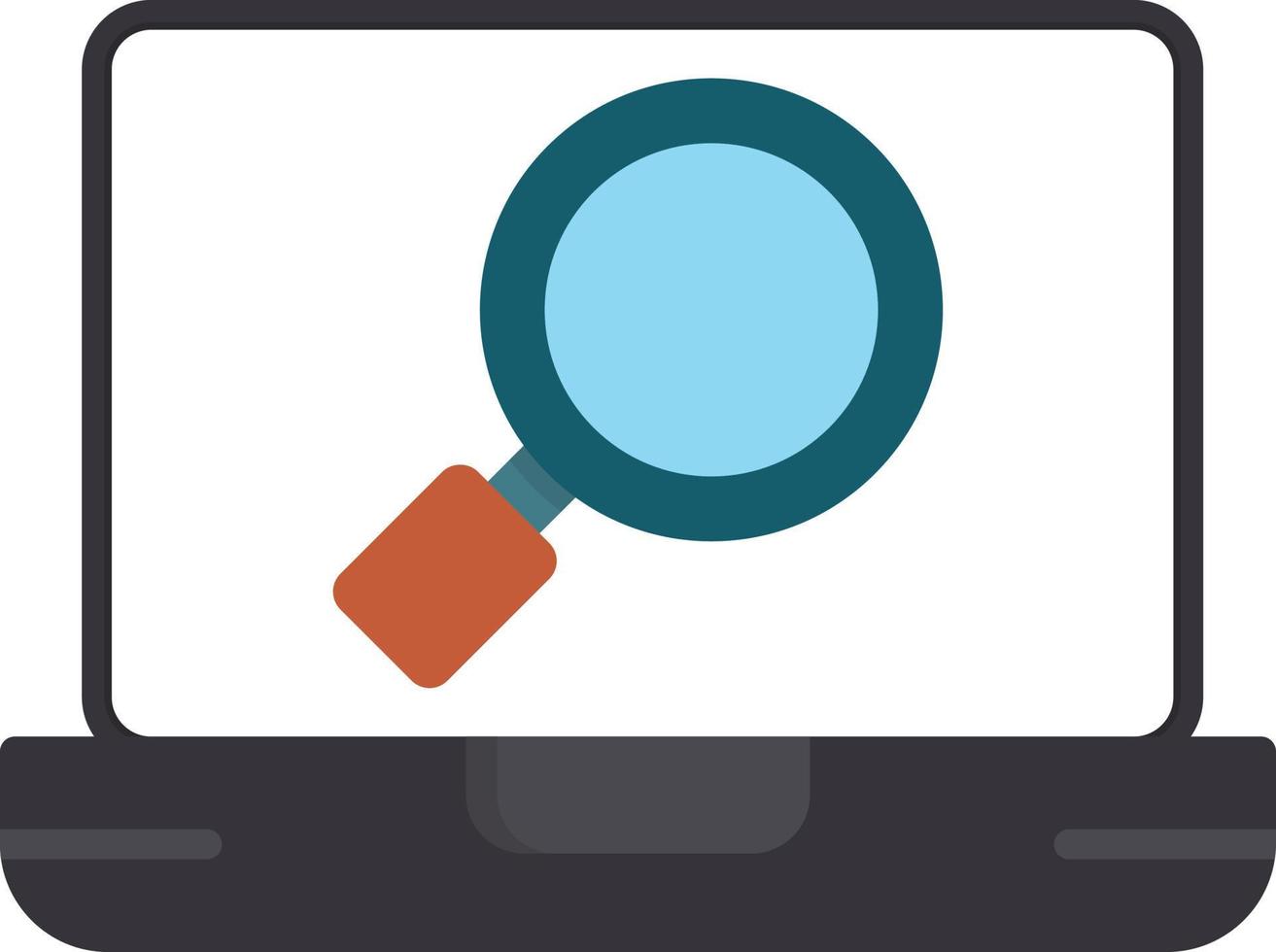 Search Flat Icon vector
