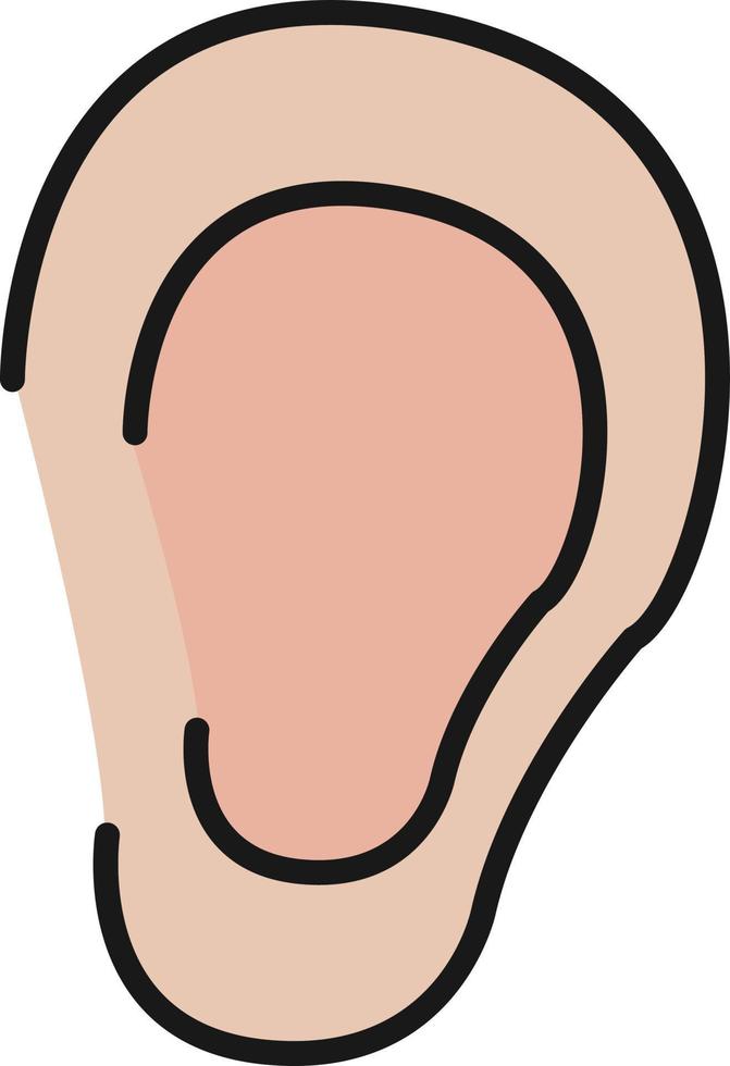 Listen Line Filled vector