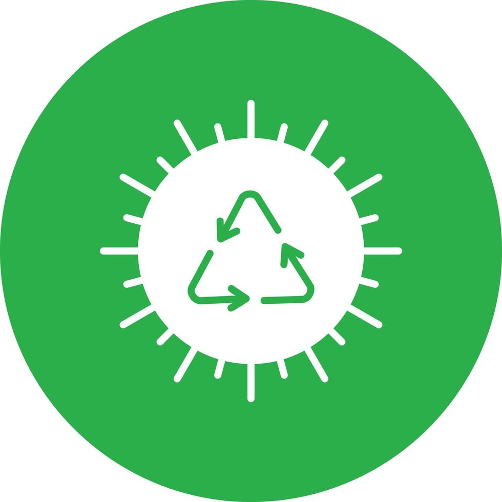 Glyph Circle Multicolor Icons vector