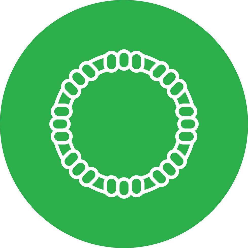 Hula Hoop Line Circle Multicolor vector