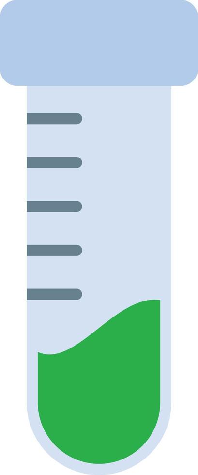 Test Tubes Flat Icon vector