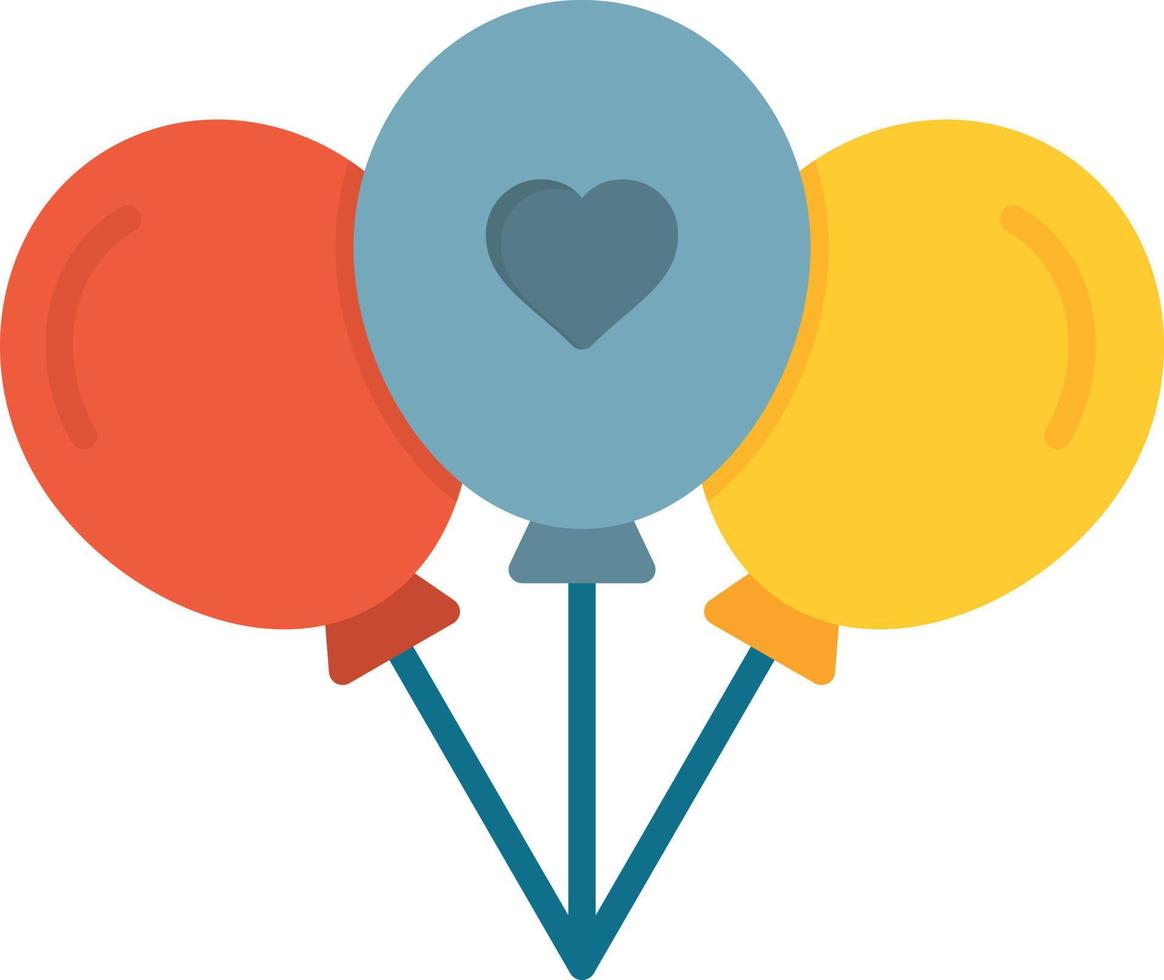 Balloon Flat Icon vector