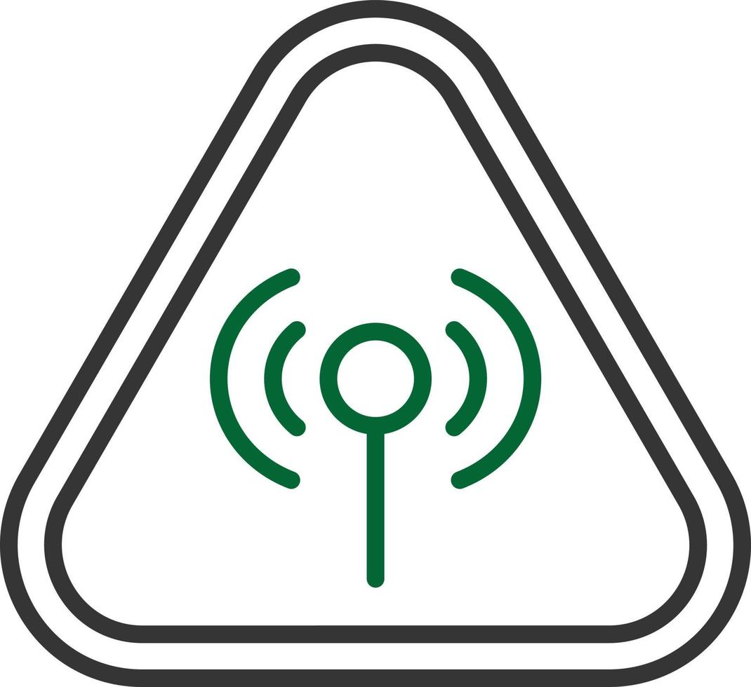 Line Two Colour vector