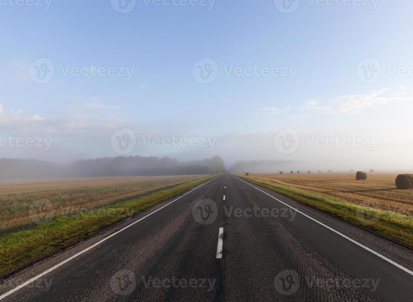 camino a la niebla foto