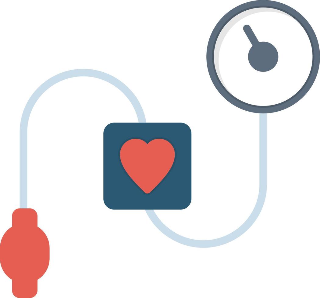 Blood Pressure Flat Icon vector