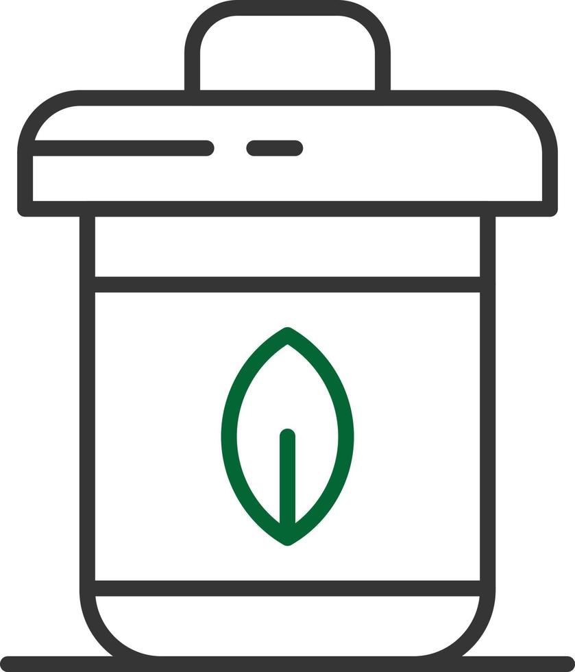 Garbage Line Two Color vector