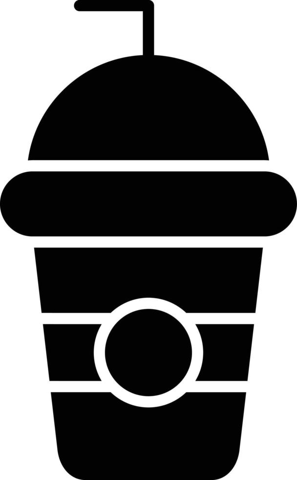 Smoothie Glyph Icon vector