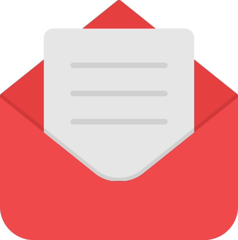 Envelope Flat Icon vector