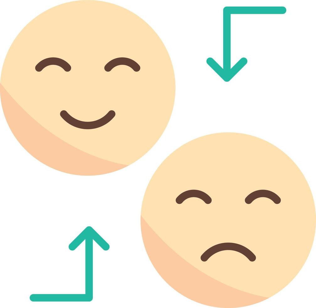 Emotion Flat Icon vector