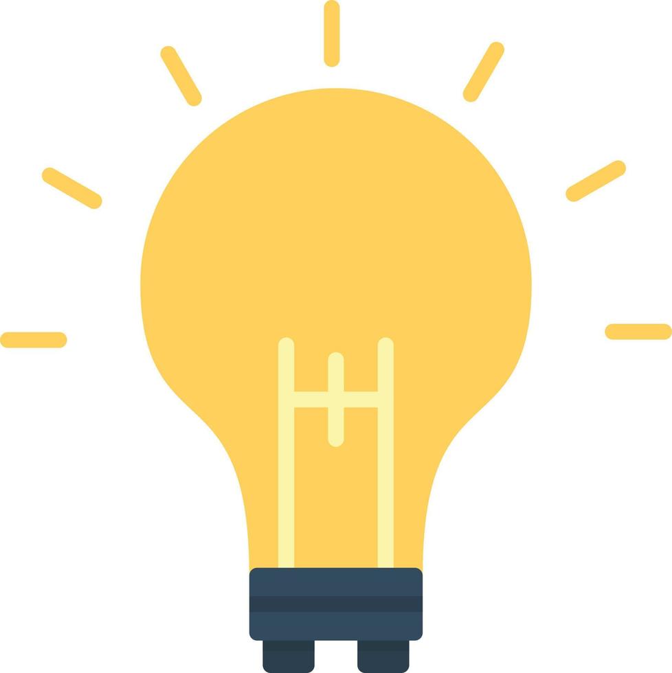 Idea Flat Icon vector