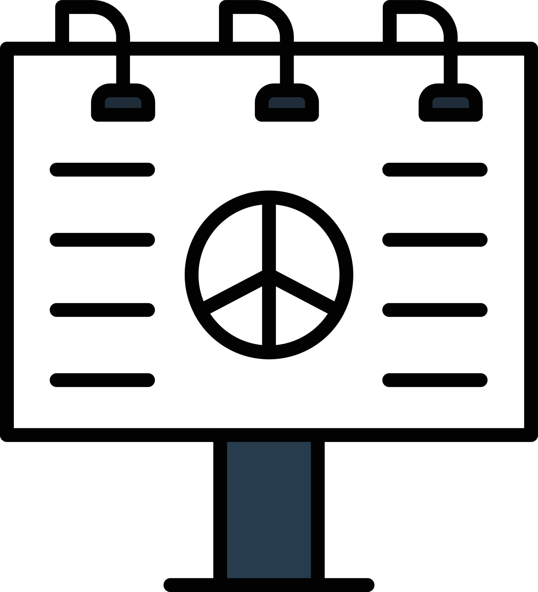 Banner Line Filled 9425994 Vector Art at Vecteezy