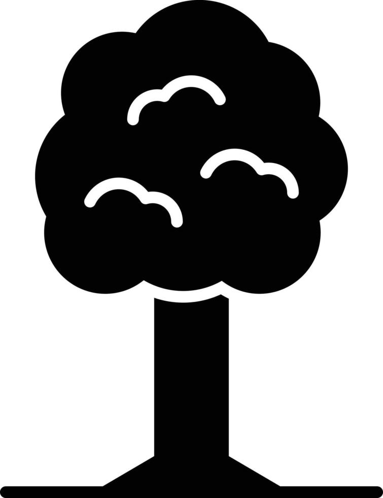 Tree Glyph Icon vector