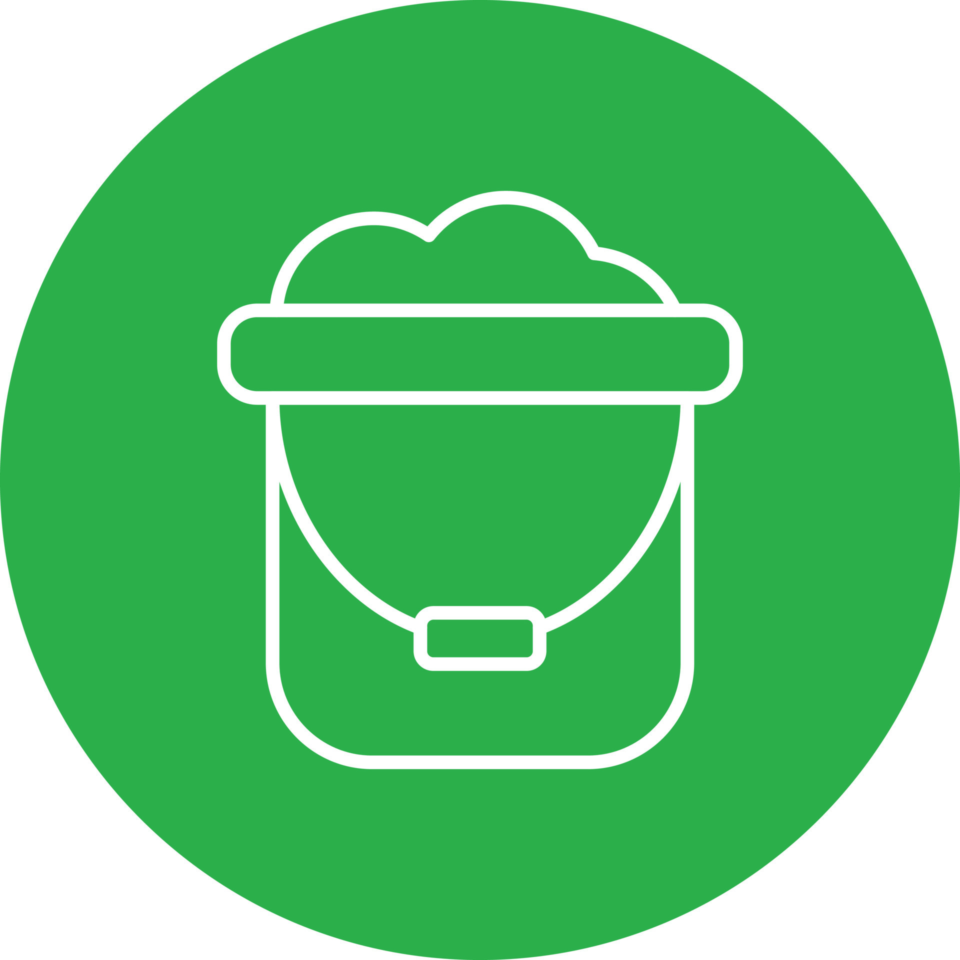 Bucket Line Circle Multicolor 9426176 Vector Art at Vecteezy