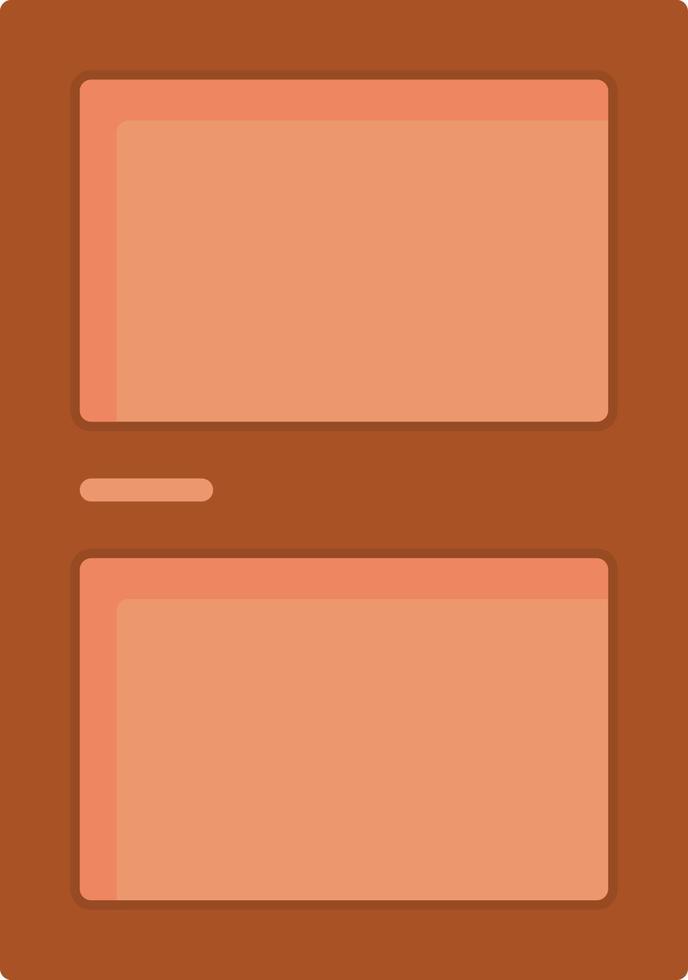 Door Flat Icon vector