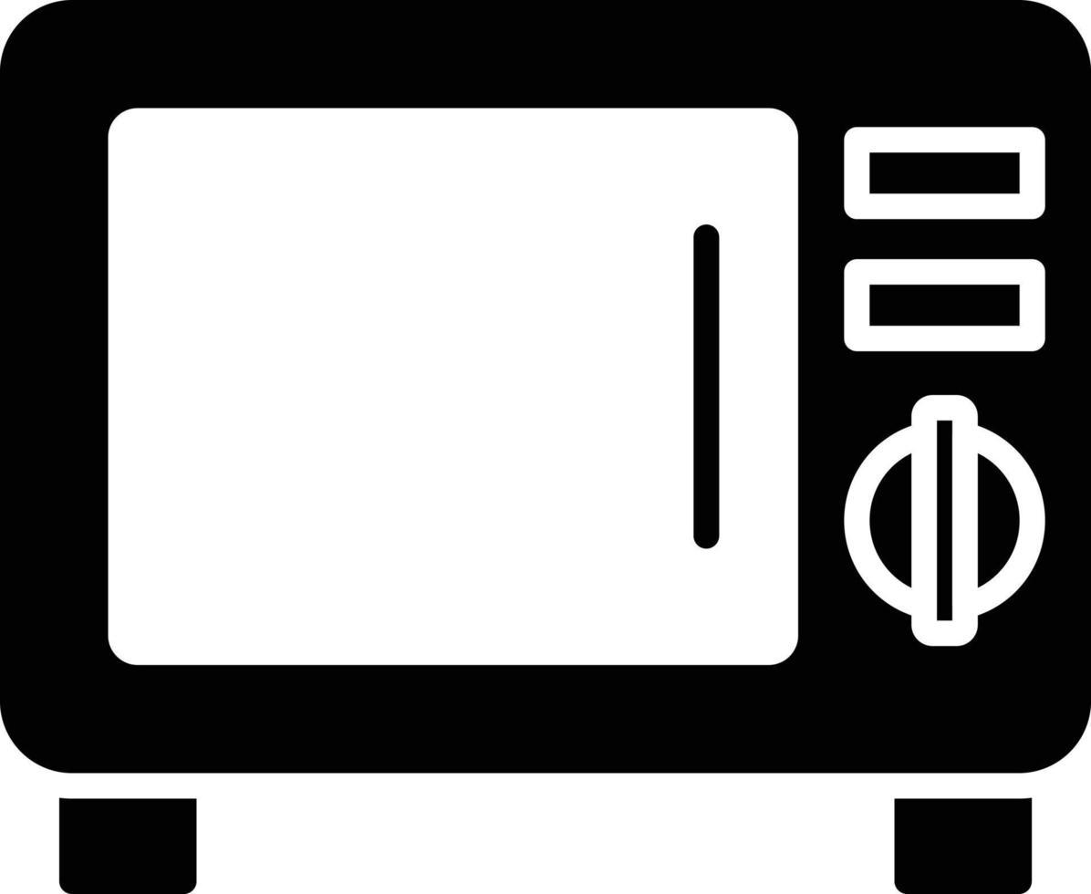 Oven Glyph Icon vector
