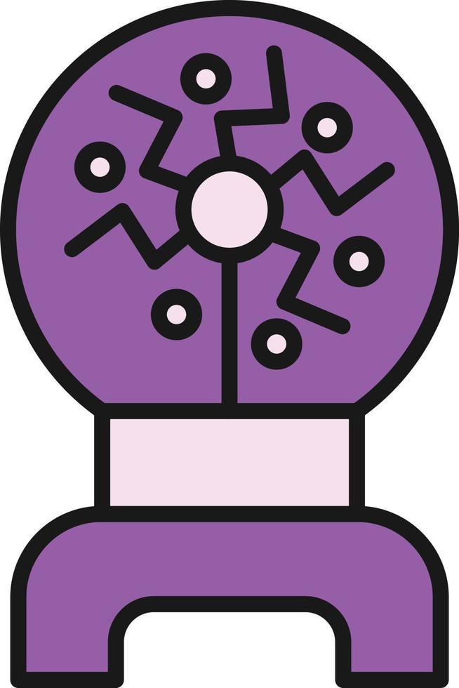 Plasma Line Filled vector