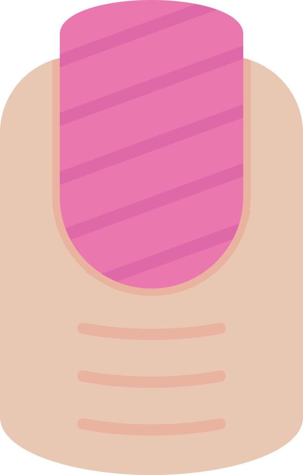 Nail Art Flat Icon vector