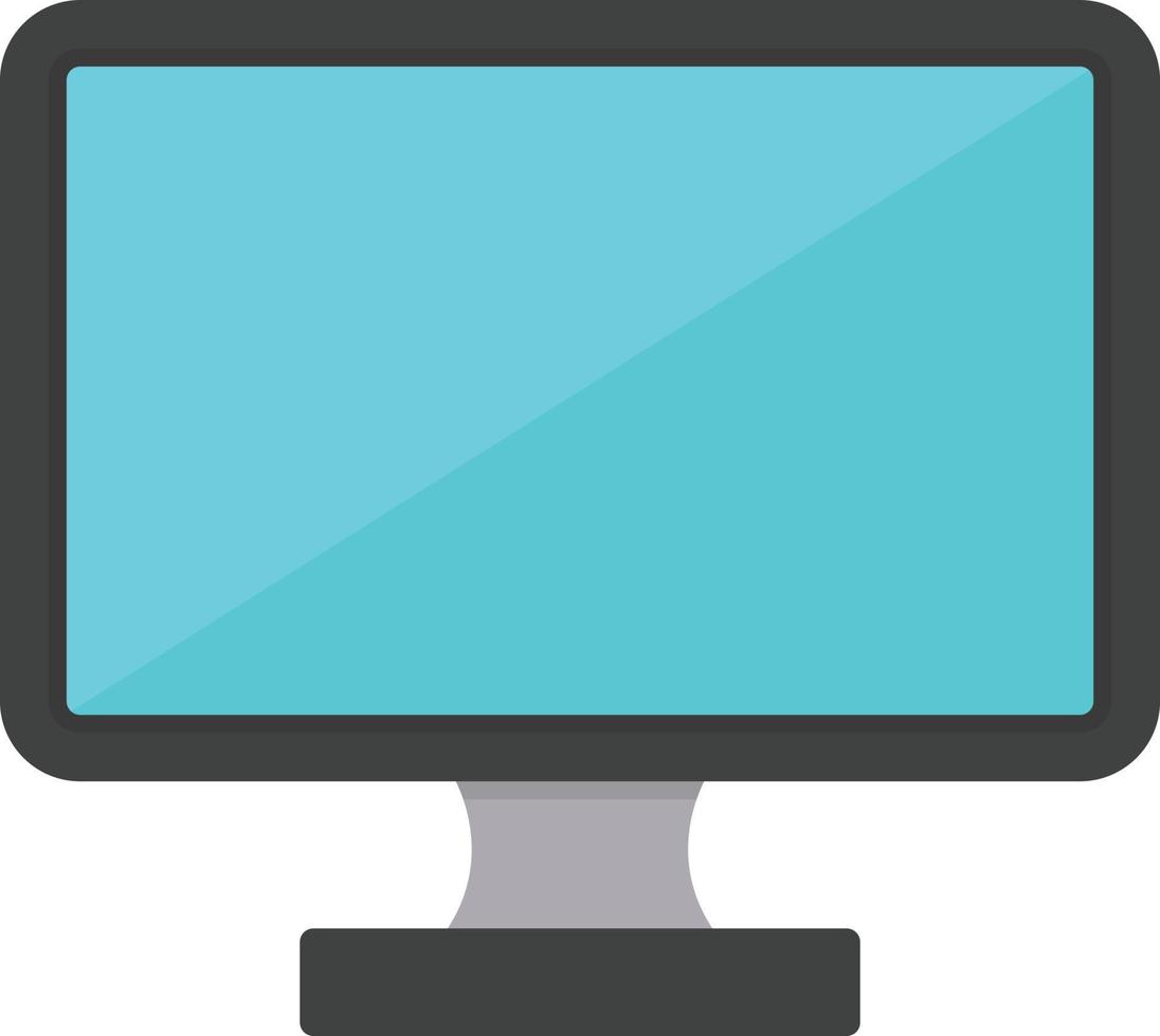 Lcd Flat Icon vector