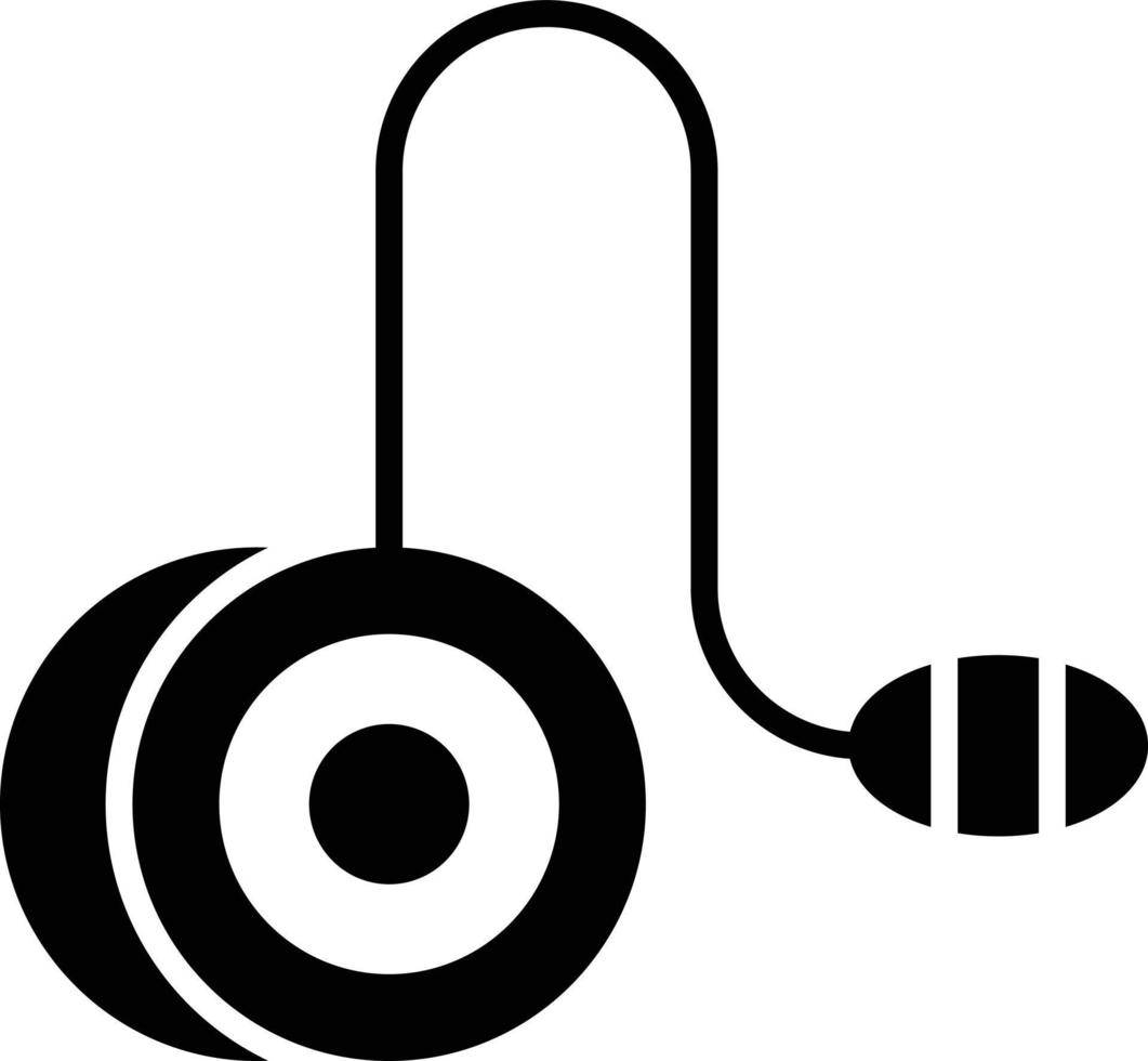 Yoyo Glyph Icon vector