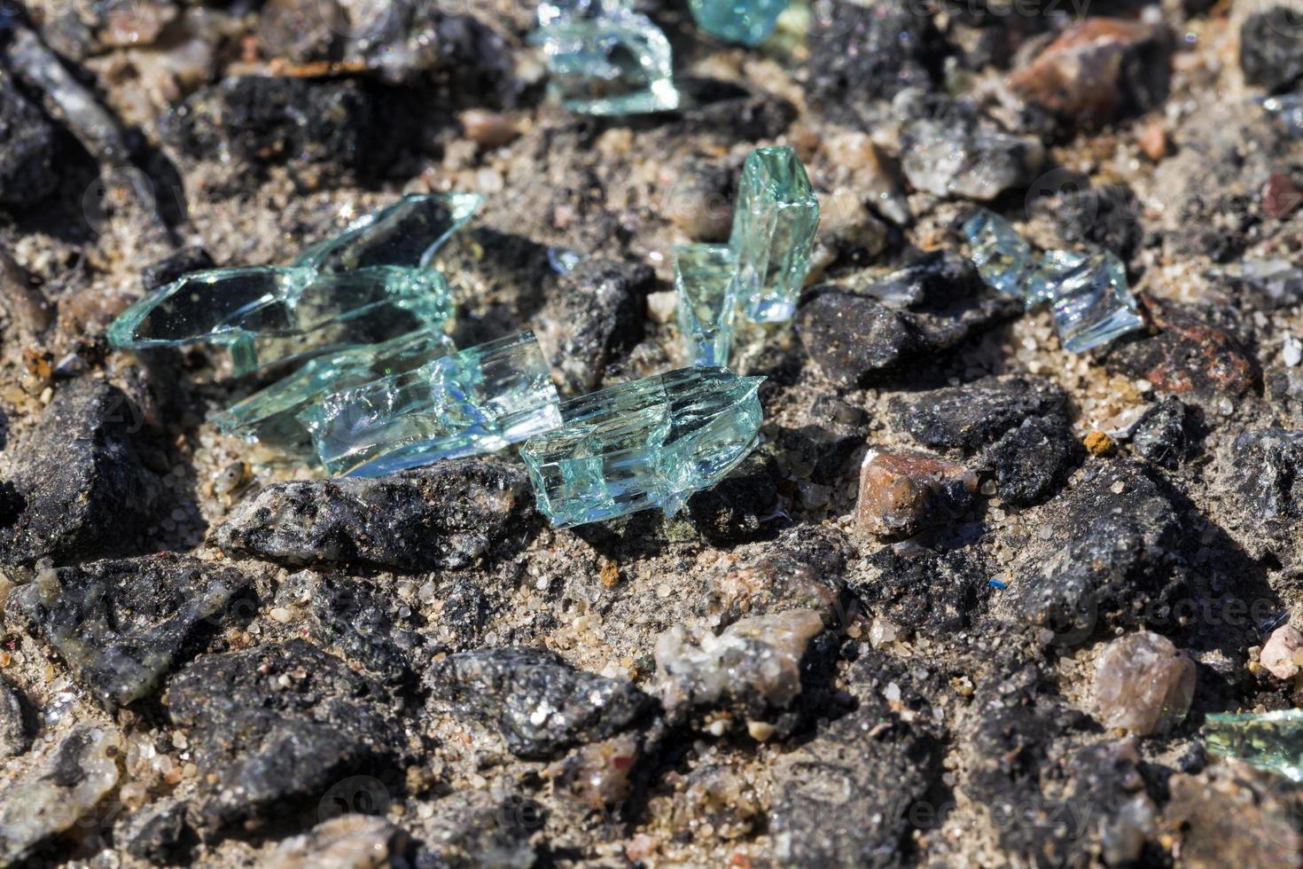 glass from the car photo