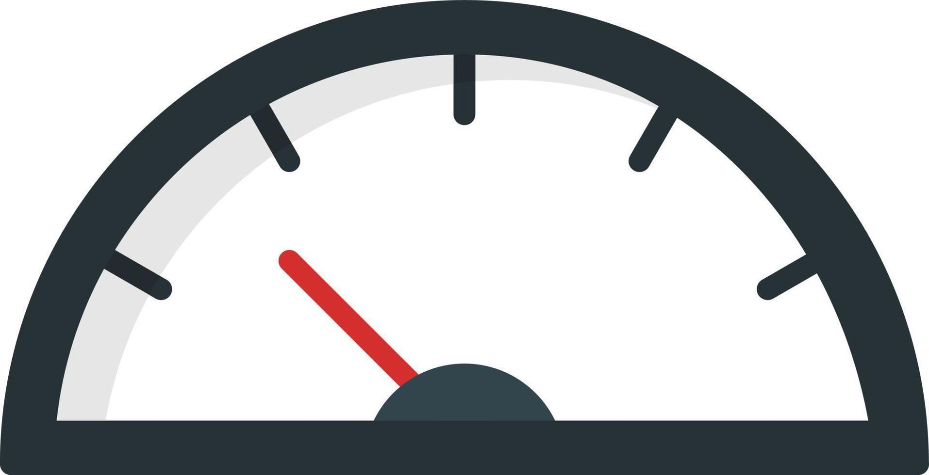 18 - Speedometer Flat Icon vector