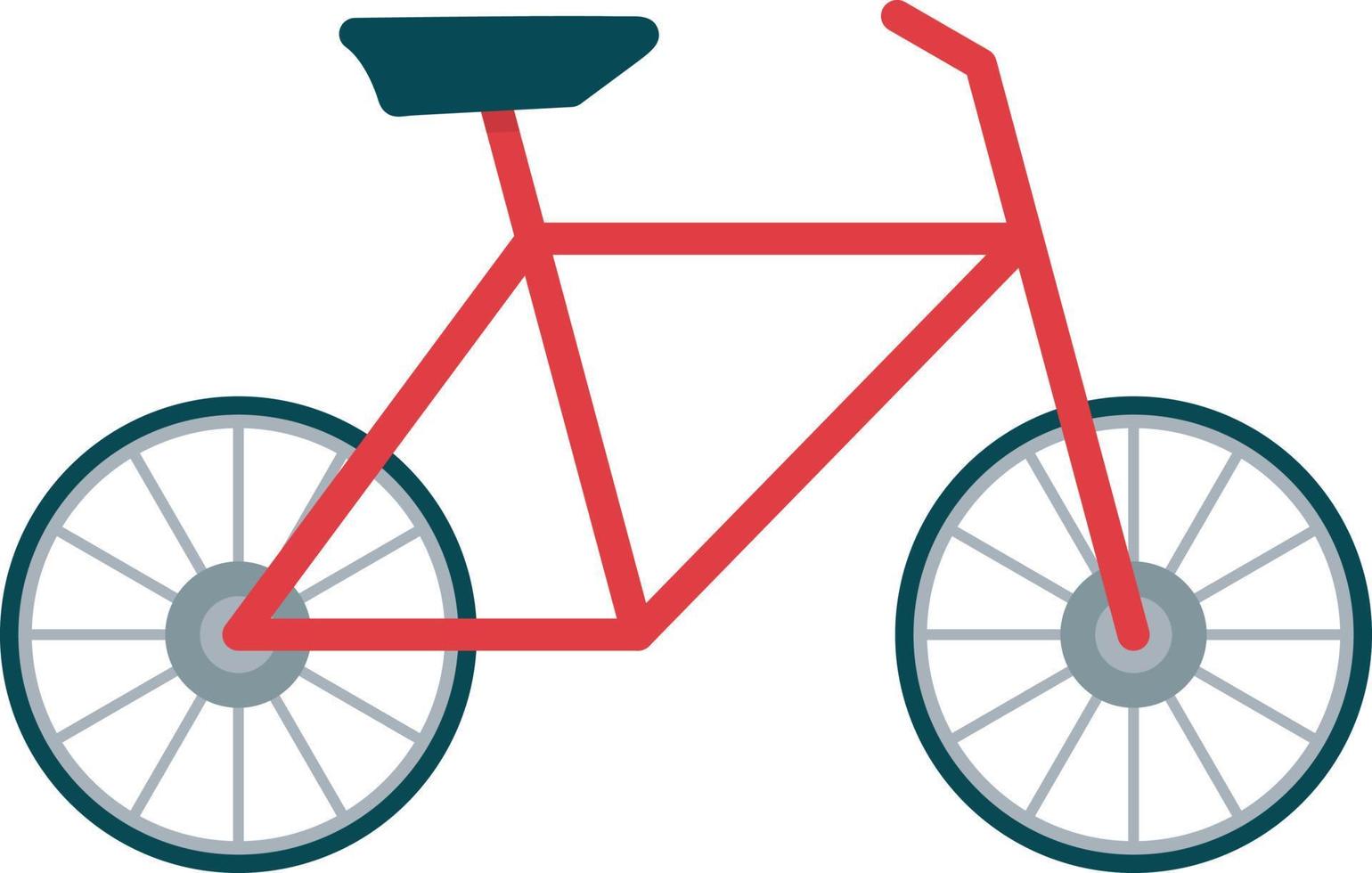 Fixie Flat Icon vector