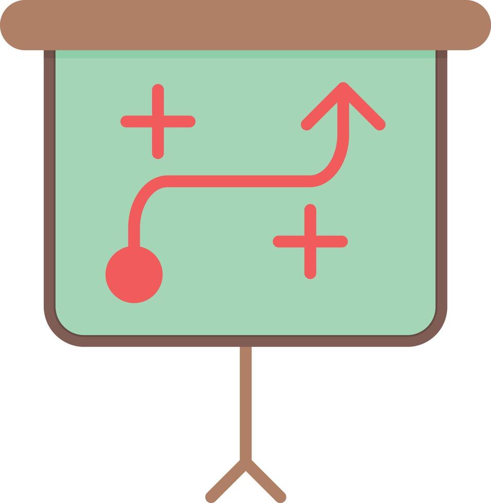 Strategy Flat Icon vector
