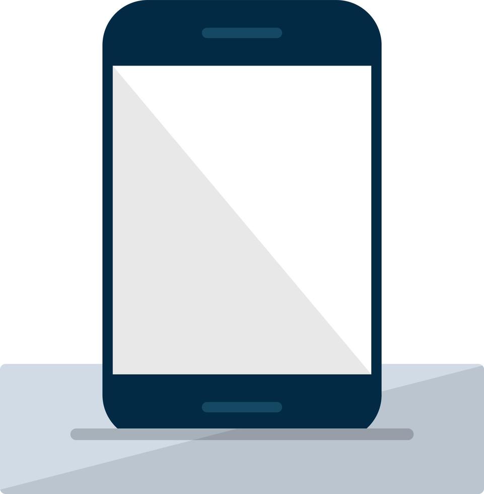 icono de telefono plano vector