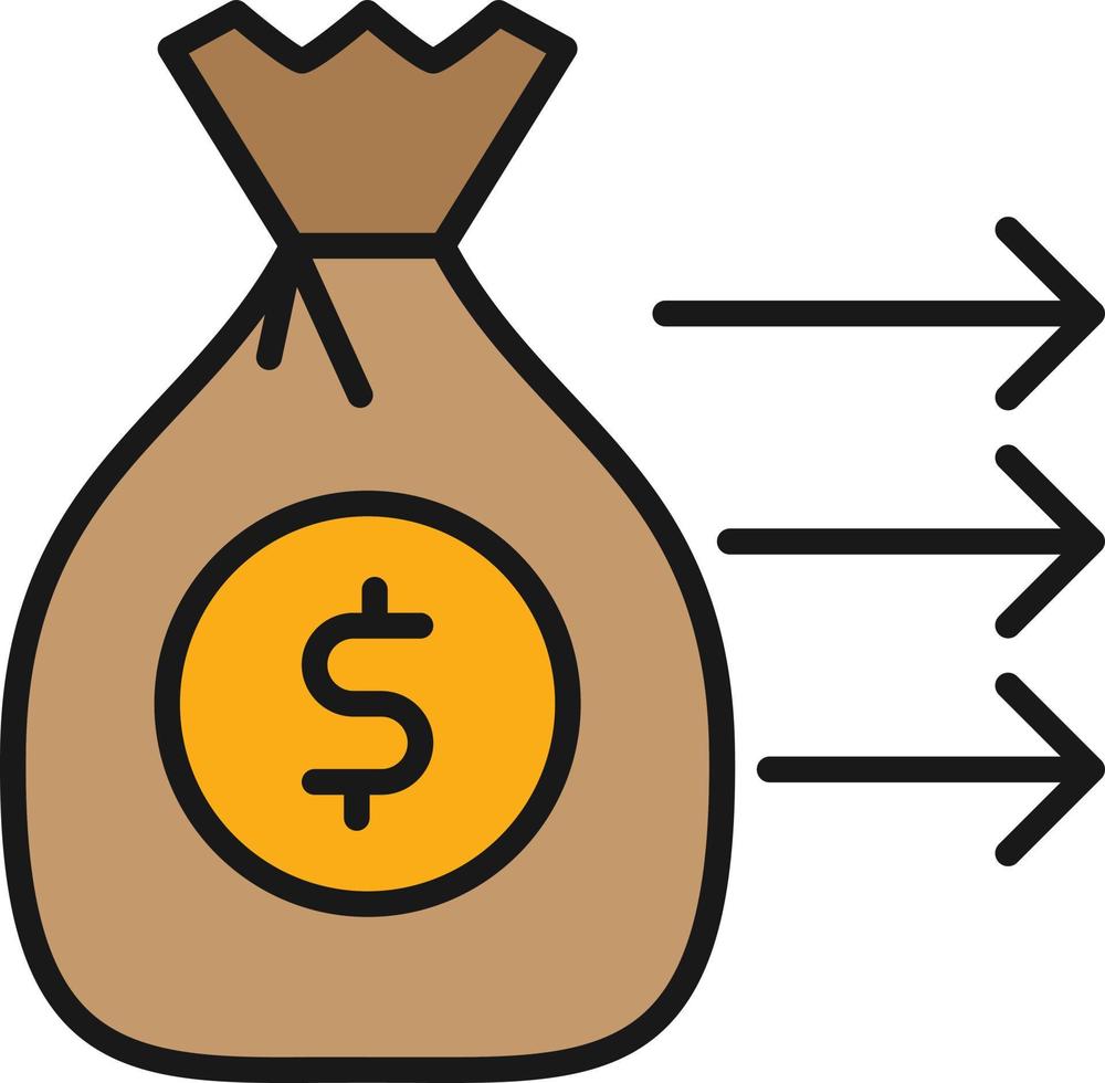 Payment Gateway Line Filled vector