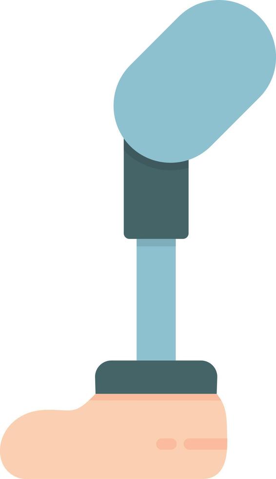Prosthetics Flat Icon vector