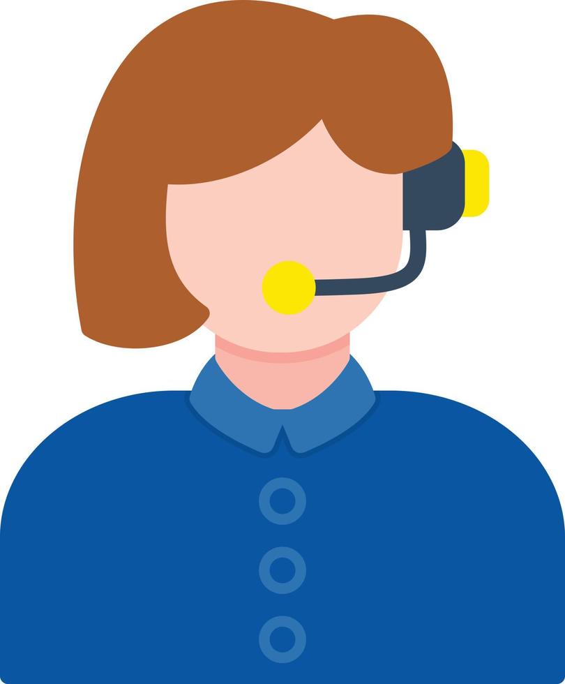 Customer Service Flat Icon vector