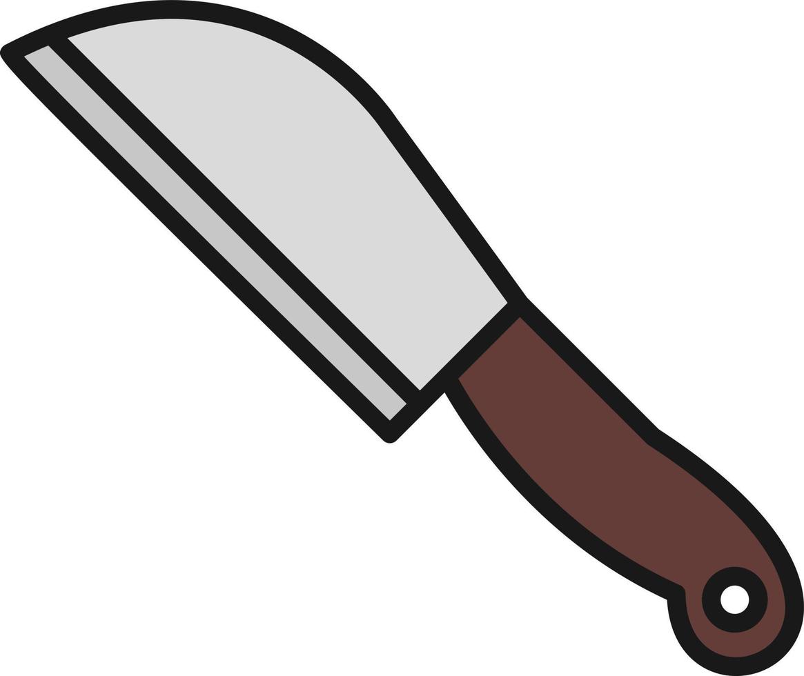 Knife Line Filled 9427528 Vector Art at Vecteezy