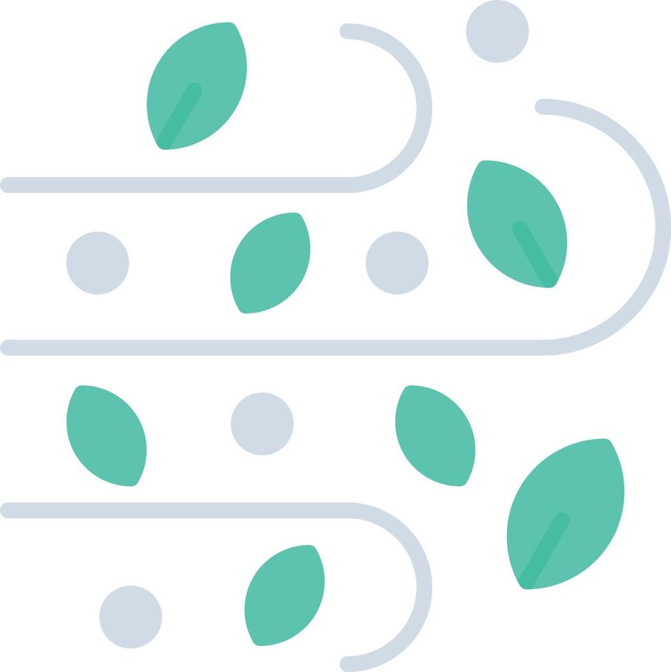 Wind Flat Icon vector