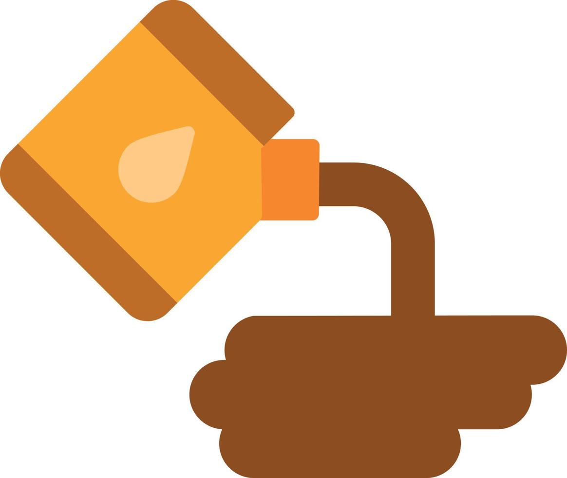 Spill Flat Icon vector