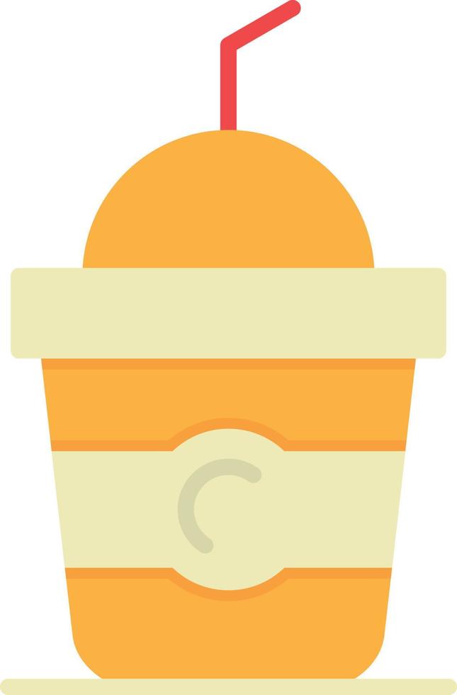 Juice Flat Icon vector