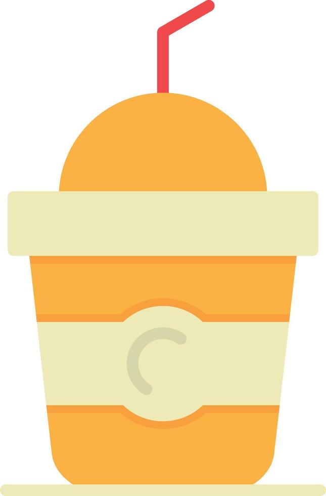 jugo plano icono vector