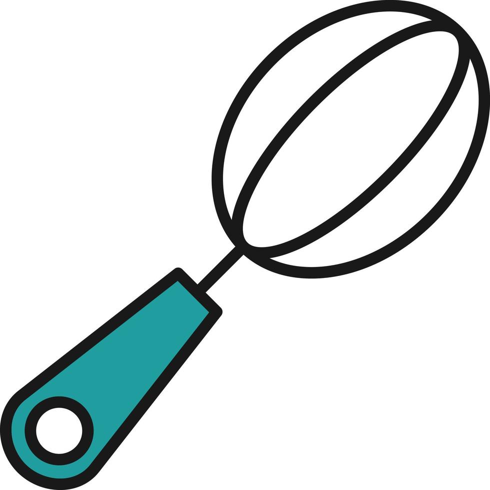 Beater Line Filled vector