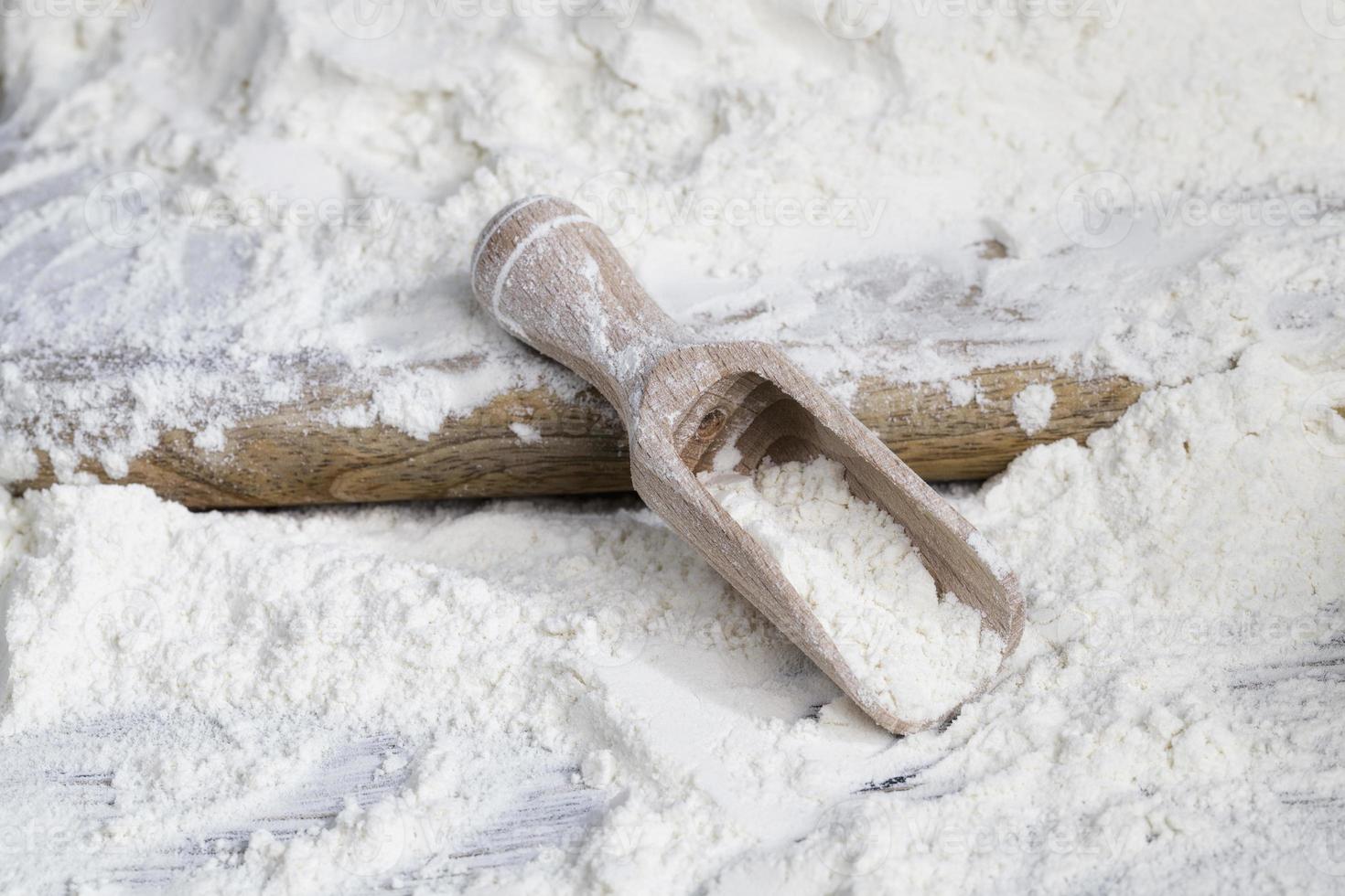 a simple wooden spoon photo