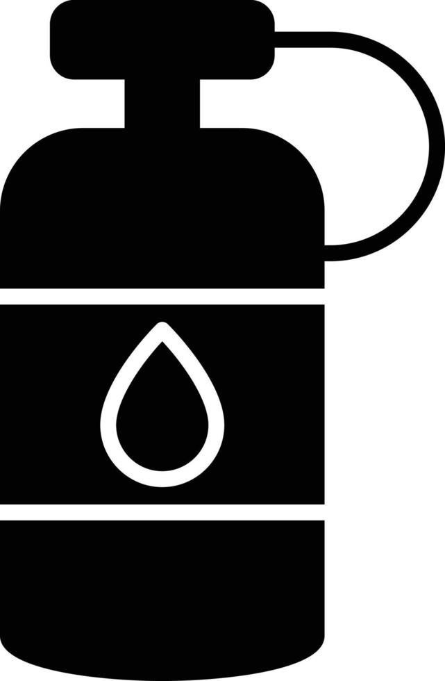 Sport Bottle Glyph Icon vector