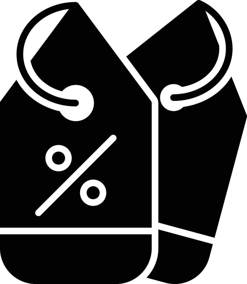 Discount Glyph Icon vector