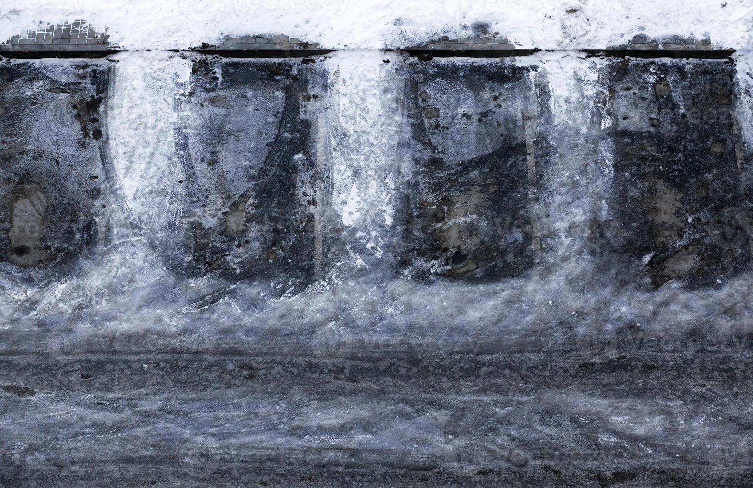 Parking place, close up photo
