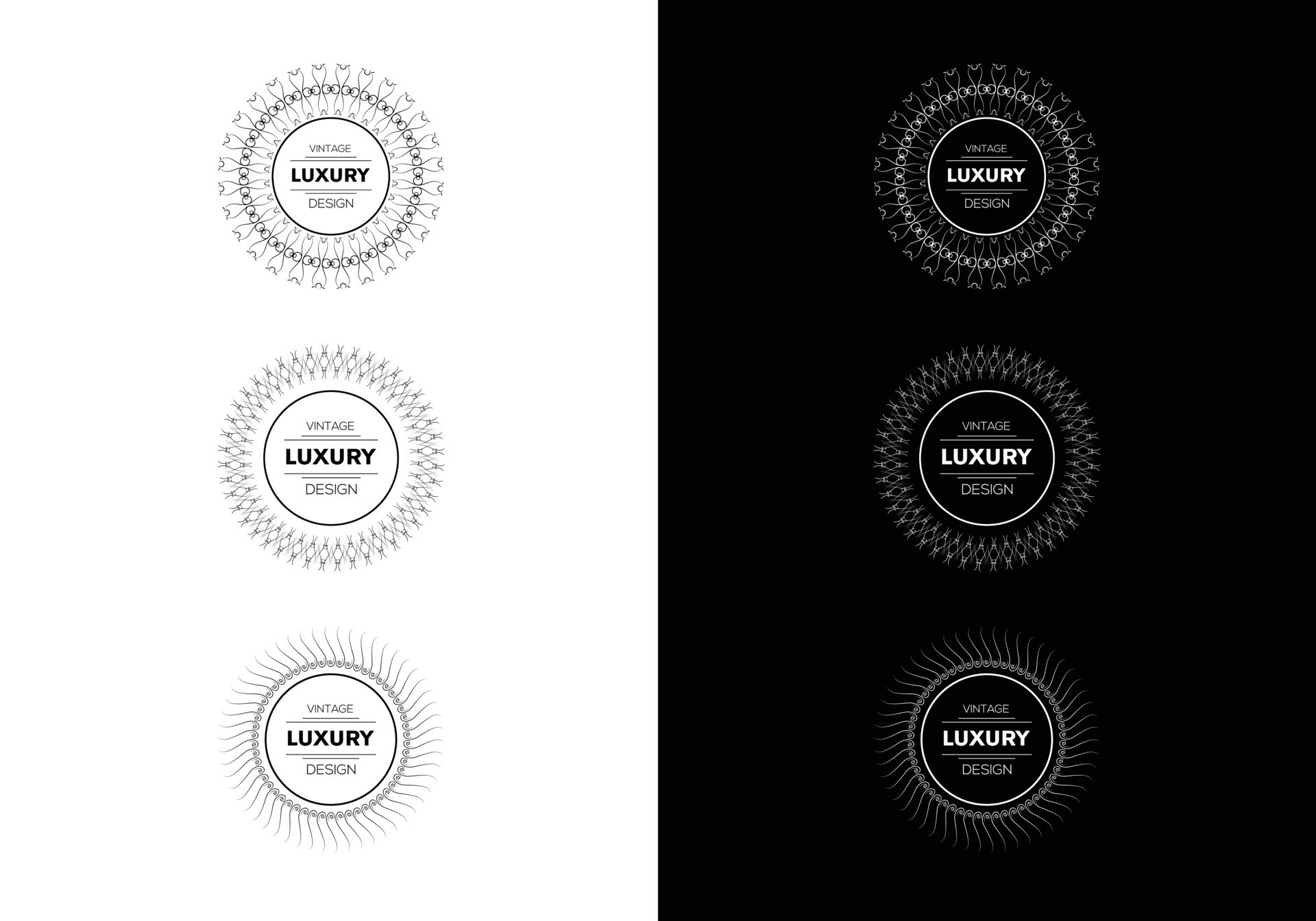 Decoration and ornaments elements Floral ornament 9428912 Vector Art at