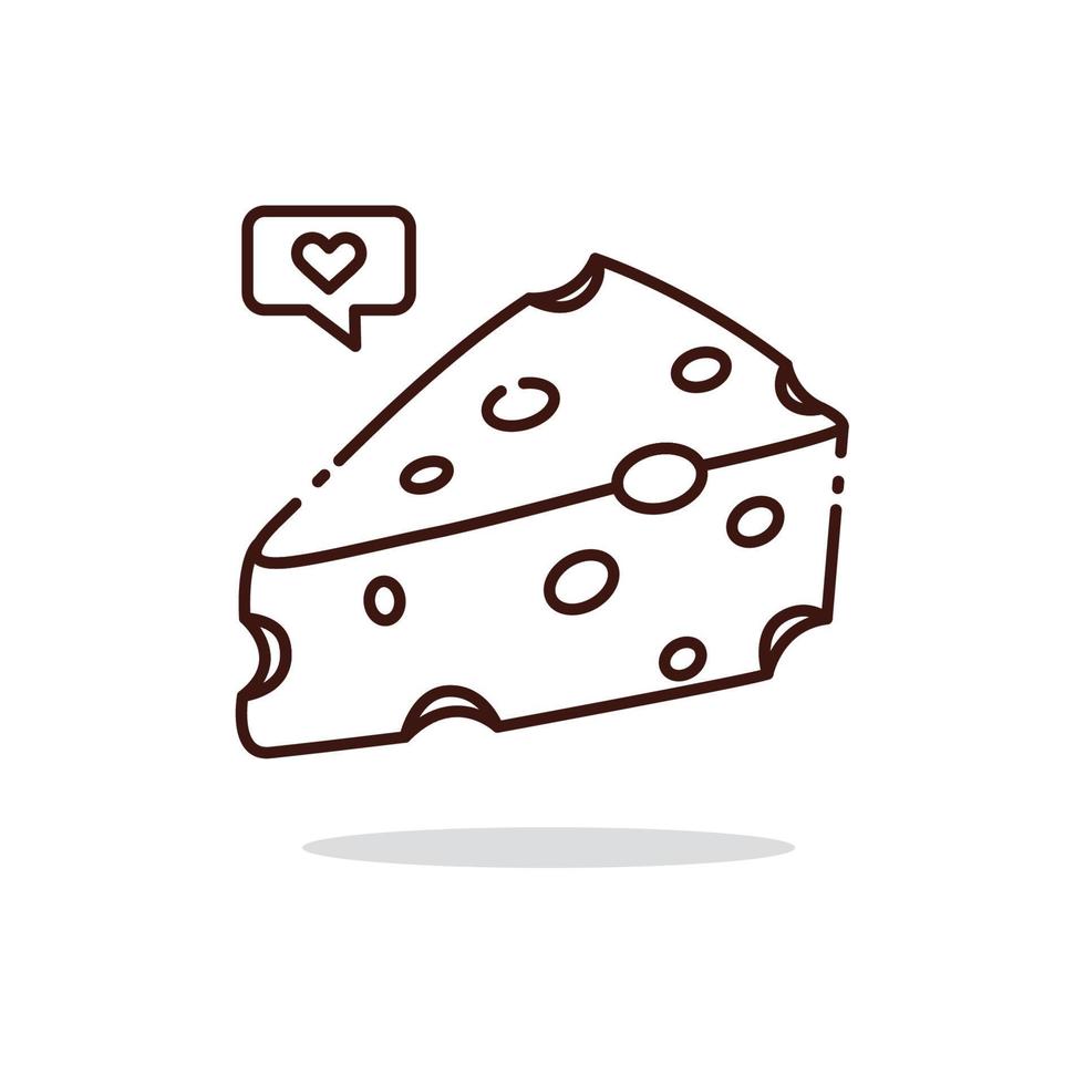 Illustration vector graphic of Cheese
