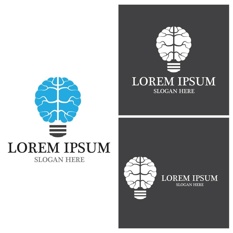 Health Brain vector illustration