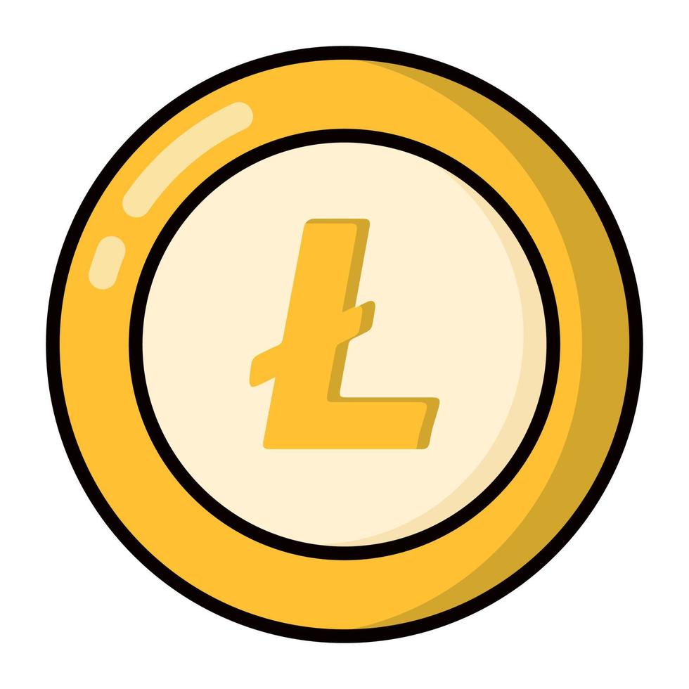 Token icon, Non-fungible token, Digital vector