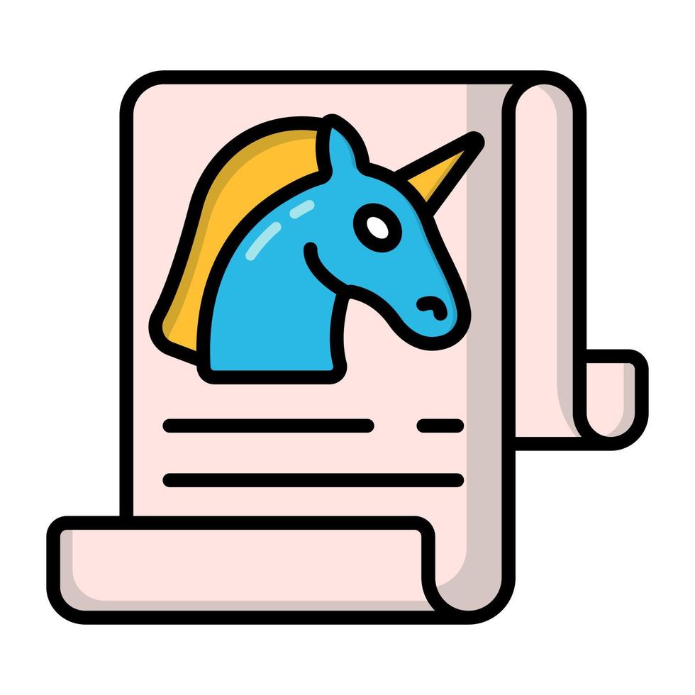 Strategy icon, Non-fungible token, Digital technology. vector