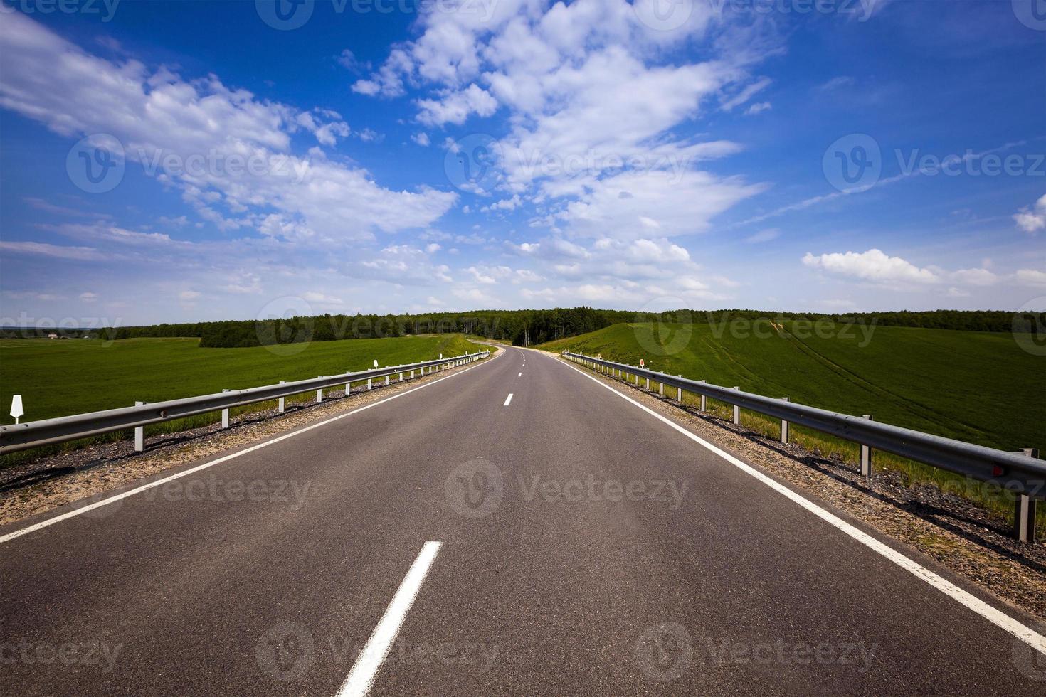 the asphalted road photo